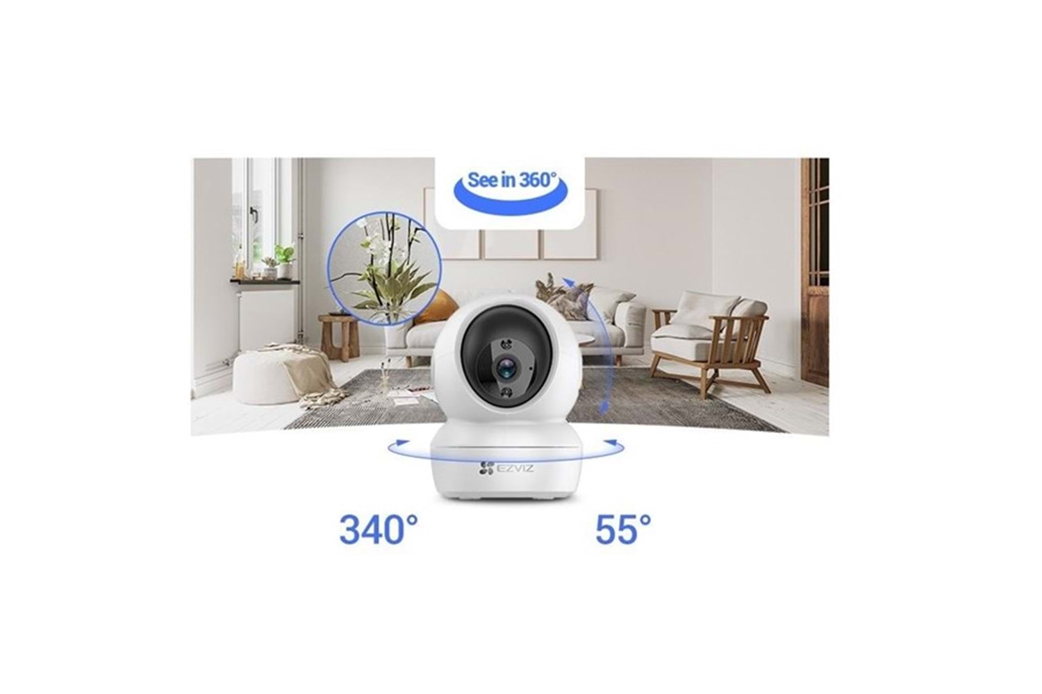 EZVIZ 4MP BOX 4MM CS-H6C WIFI KAMERA
