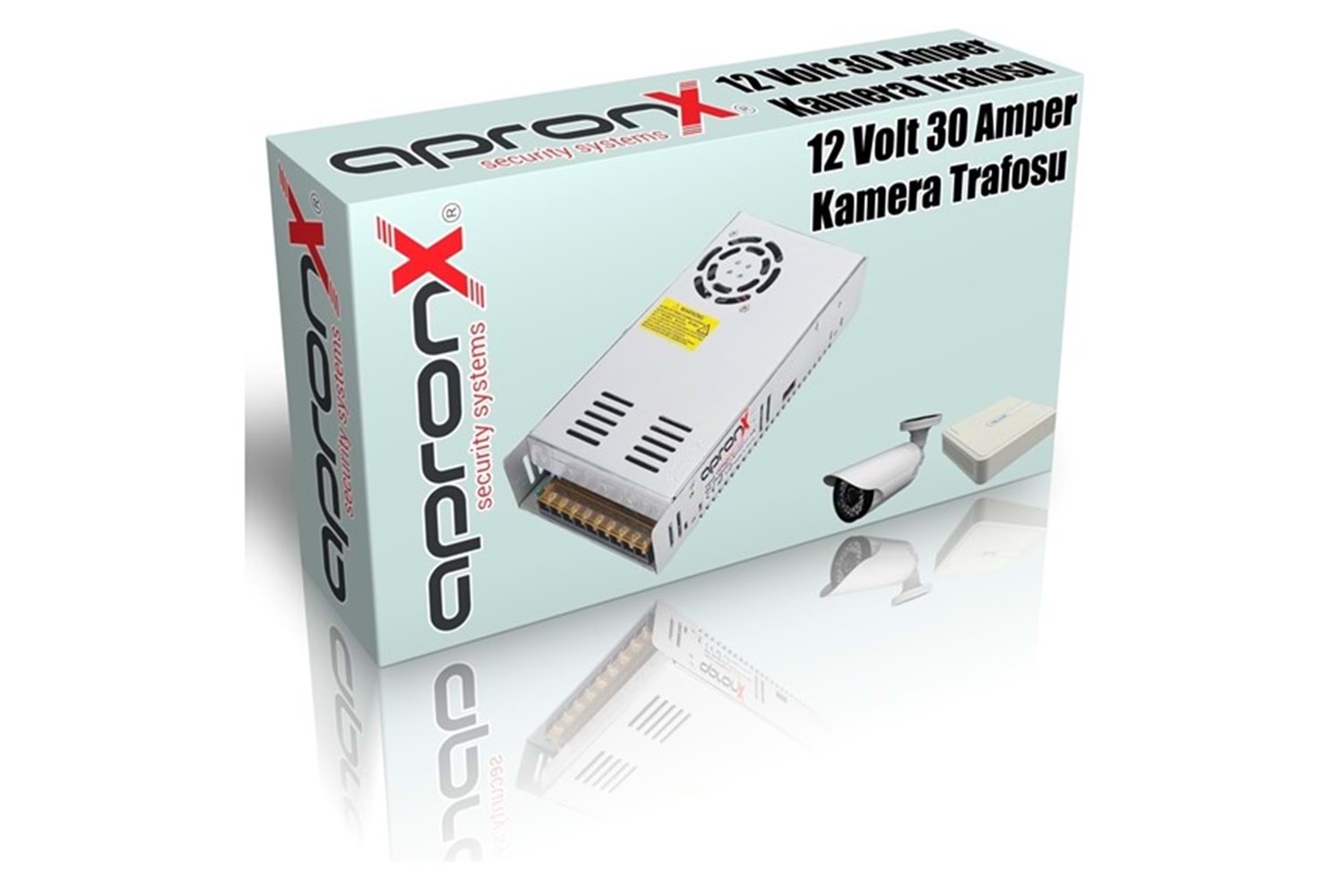 APRONX 12v 30amper apx-1230a Metal CCTV Adaptör