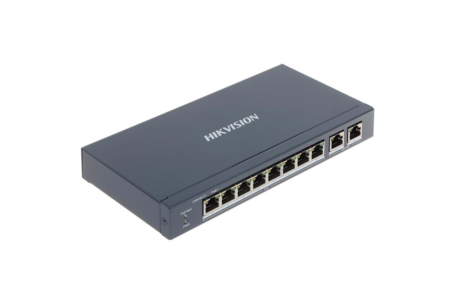 HIKVISION 8port 60w FULL PoE DS-3E0310P-E/M 10/100 Yönetilemez Switch Metal