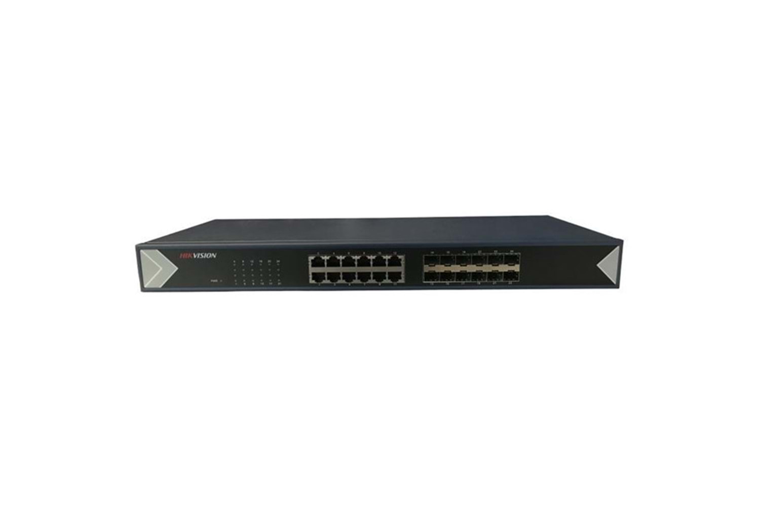 HIKVISION 24port 370w FULL PoE DS-3E0524TF Yönetilemez Omurga Switch RackMount