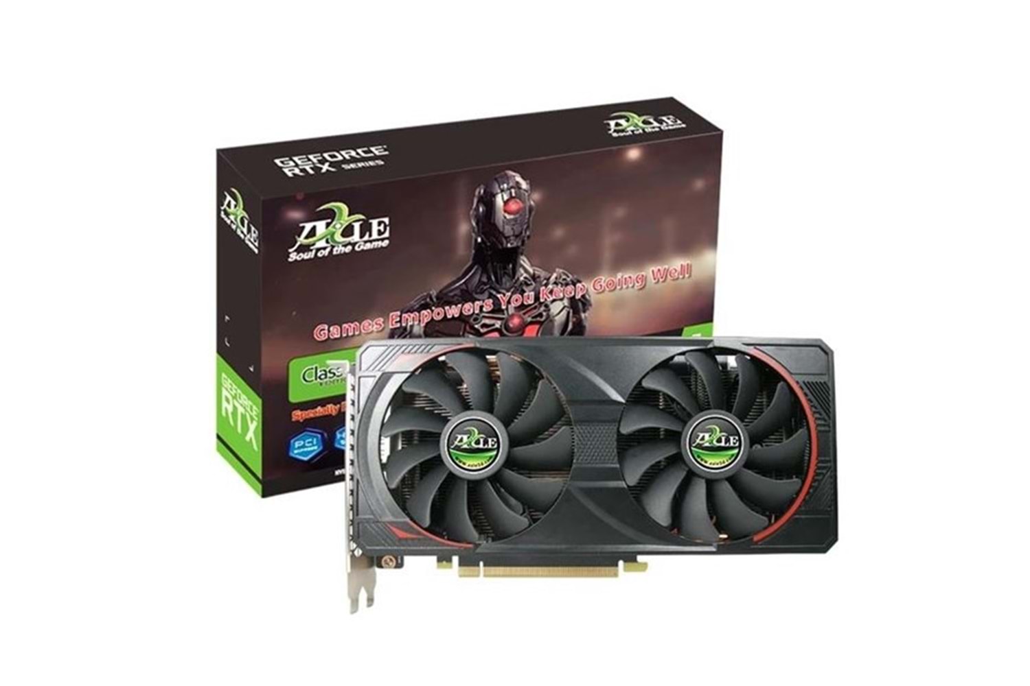 AXLE 8GB RTX3070 8GD6P6IP3R GDDR6 256bit HDMI DP PCIe 16X v4.0