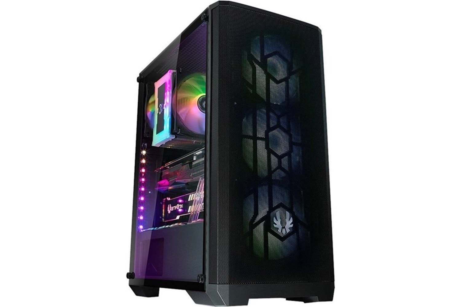BITFENIX 1200W 80+ GOLD NOVA MESH SE TG NSE-300-KKGSK-RP4A Gaming Mid-Tower PC Kasası