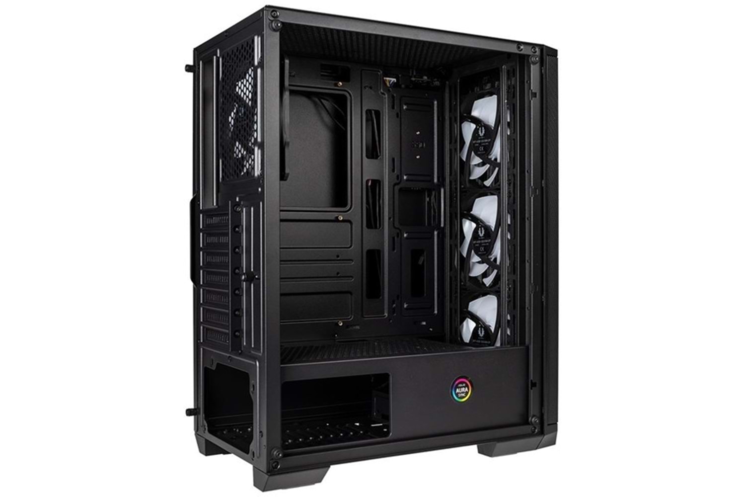 BITFENIX 1200W 80+ GOLD NOVA MESH SE TG NSE-300-KKGSK-RP4A Gaming Mid-Tower PC Kasası