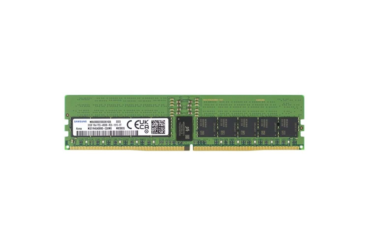 SAMSUNG DDR5 ECC RDIMM 32GB 4800MHz M321R4GA0BB0-CQK 2Rx8 Sunucu Ram