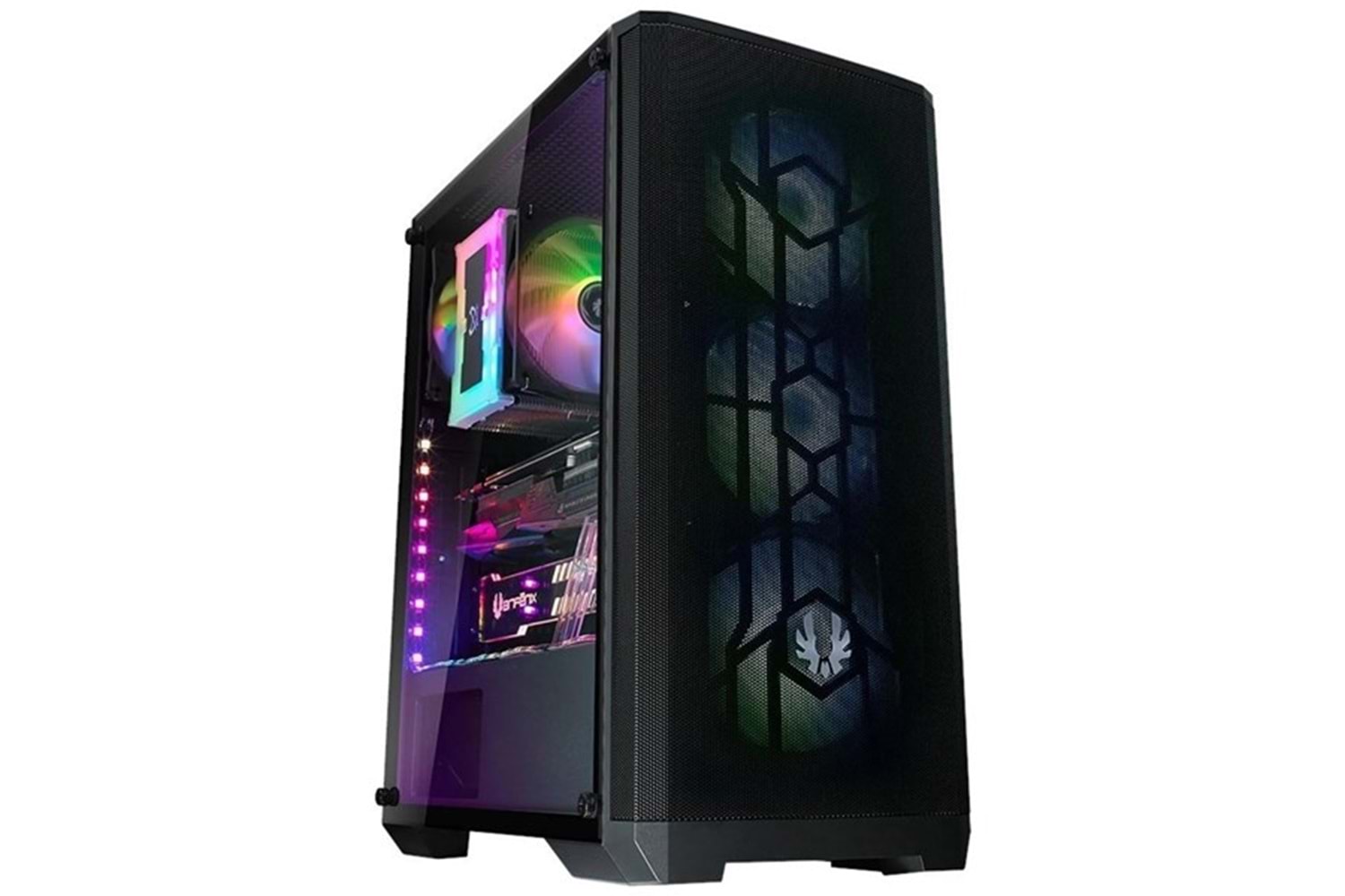 BITFENIX 750W 80+ NOVA MESH SE TG NSE-300-KKGSK-RP4A Gaming Mid-Tower PC Kasası