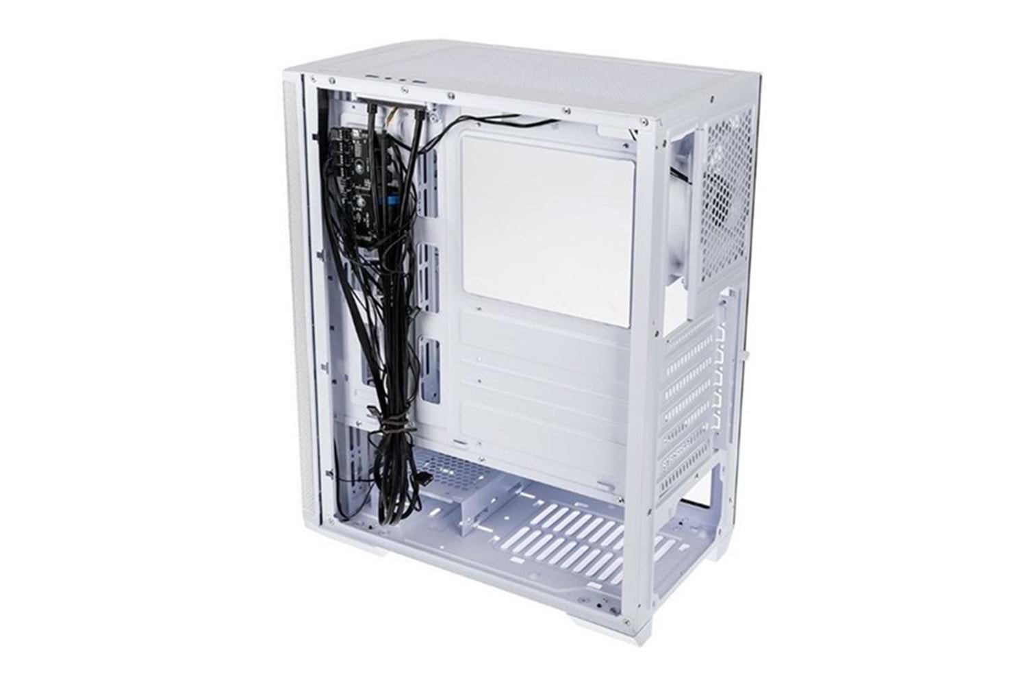 BITFENIX 750W 80+ NOVA MESH SE TG NSE-300-WWGKW-4A Gaming Mid-Tower PC Kasası Beyaz