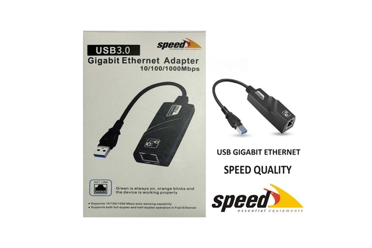 SPEED SP-UE050 Gigabit USB 3.0 Ethernet