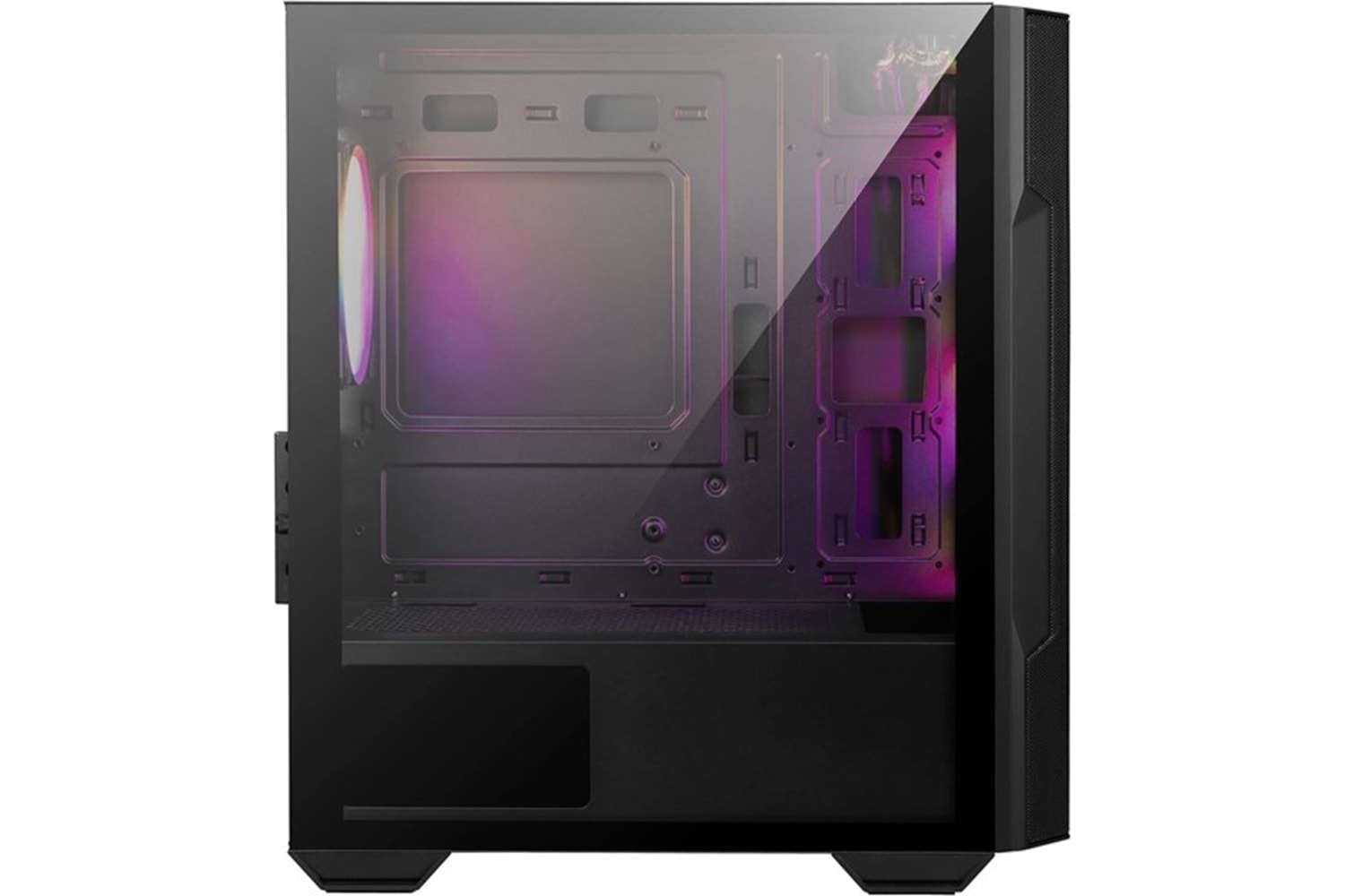 -MSI 750W 80+ BRONZE MAG FORGE M100R Gaming Mid-Tower PC Kasası