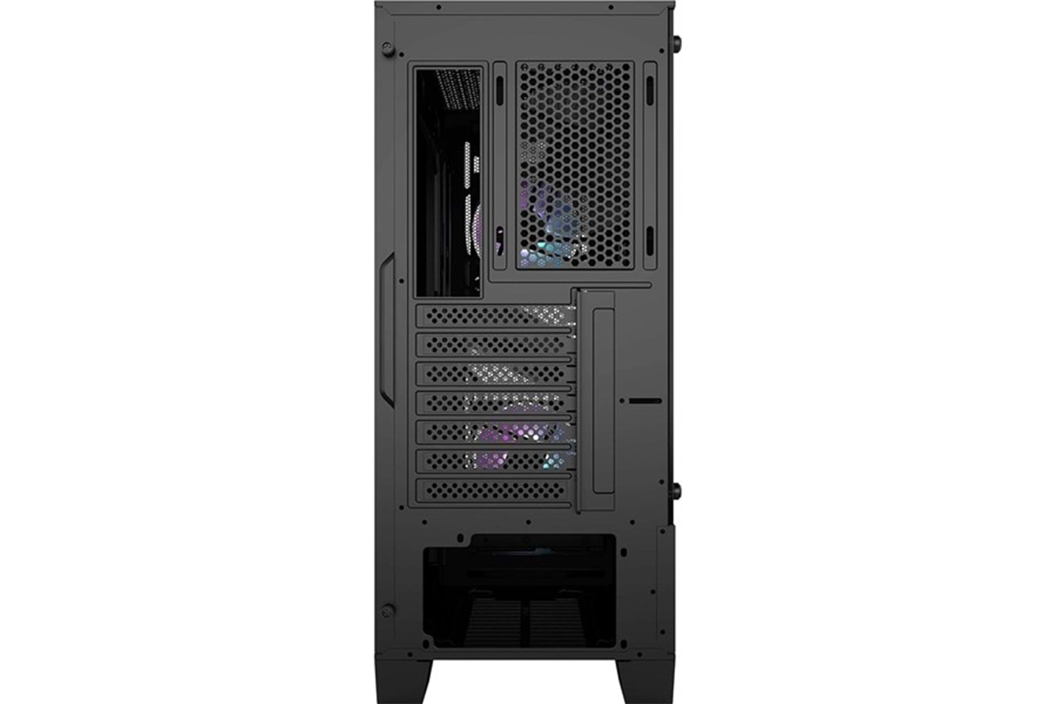 -MSI 750W 80+ BRONZE MAG FORGE 100R Gaming Mid-Tower PC Kasası Siyah