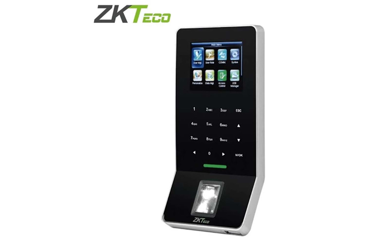 ZKT F22-ID Parmak İzi Tanıma+Kart Okuma Bağımsız Terminal (AC / PDKS)