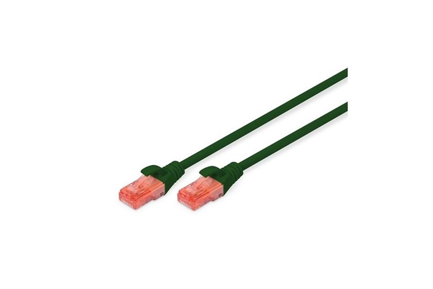 DIGITUS 0.25m CAT6 Utp DK-1617-0025/G Yeşil Patch Kablo (10'lu Paket)