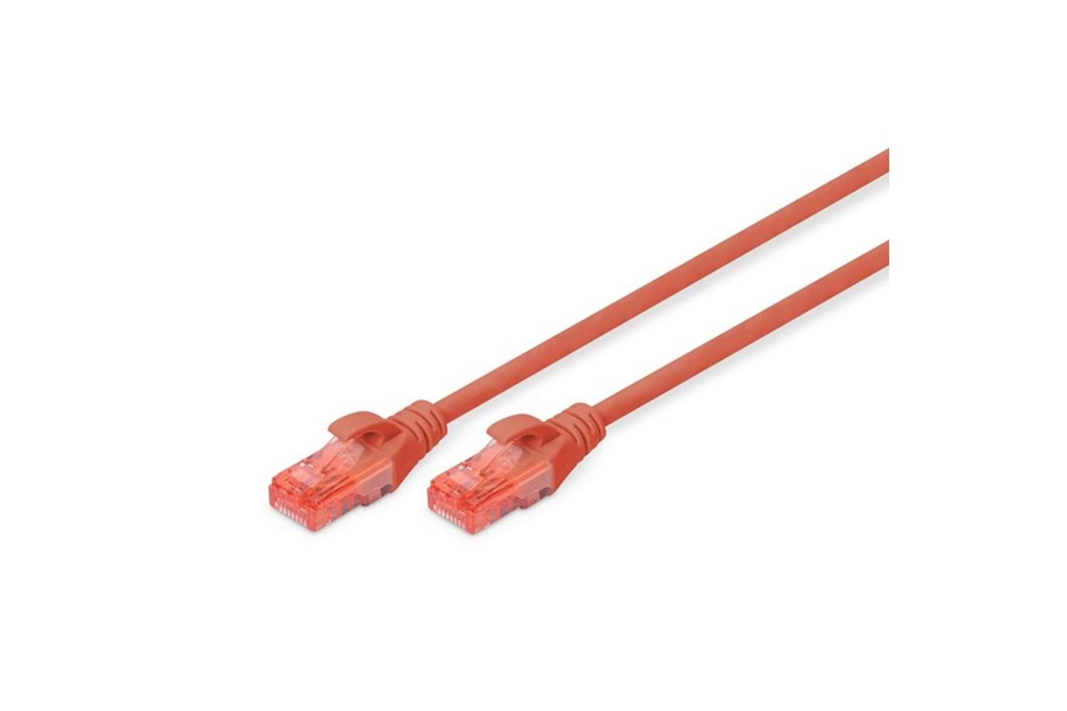 DIGITUS 1m CAT6 Utp DK-1617-010/R Kırmızı Patch Kablo (10'lu Paket)