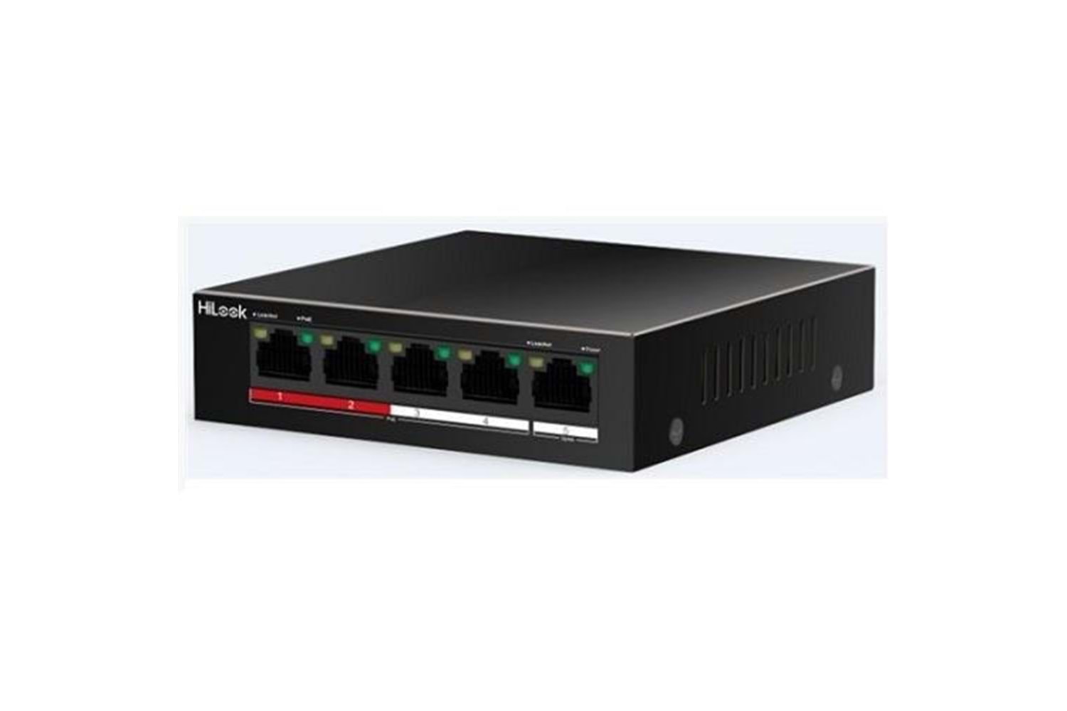 HILOOK 4port+1UPLINK 35w FULL PoE NS-0105P-35(B) 10/100 Yönetilemez Switch