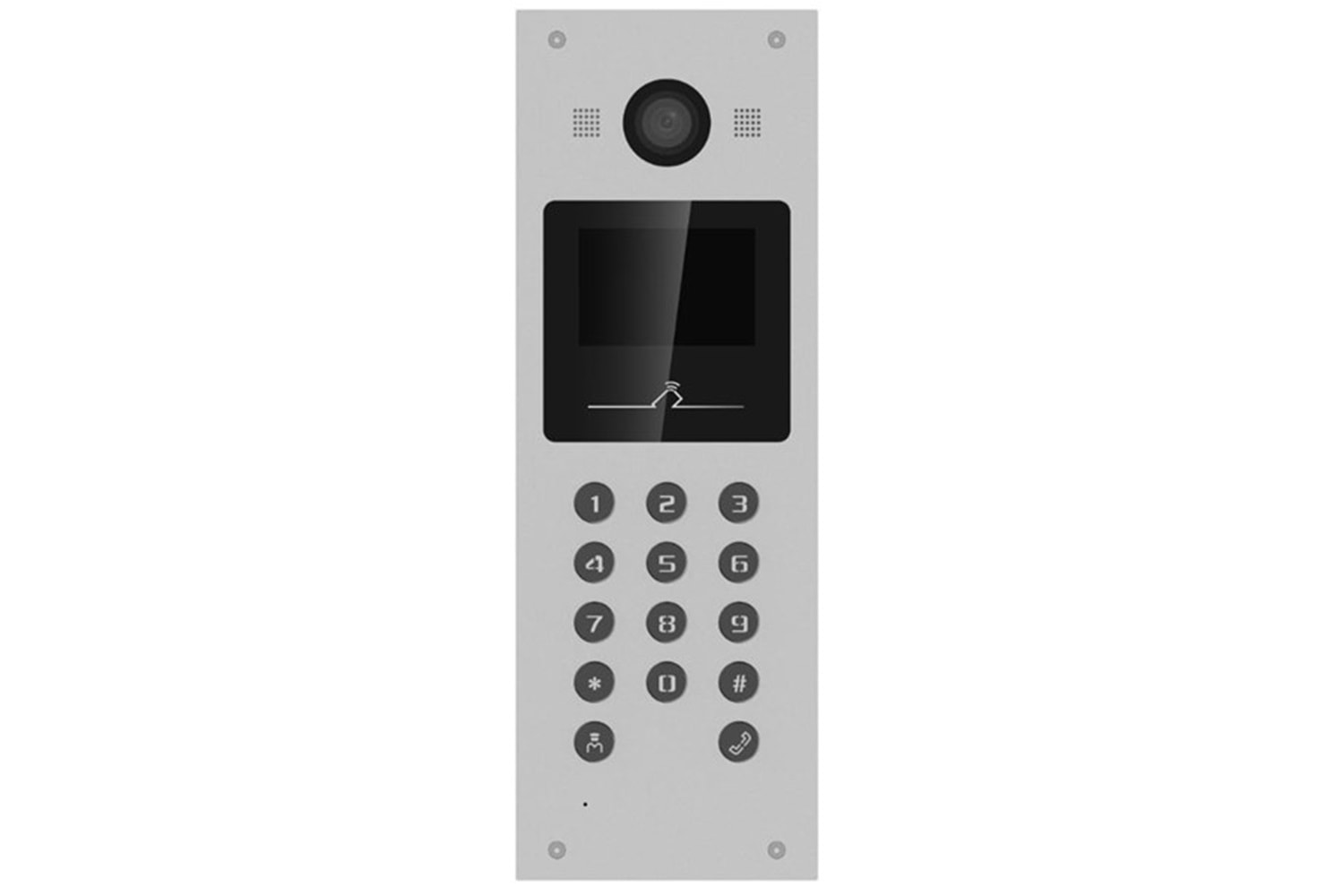 HIKVISION DS-KD3003-E6 INTERCOM SİSTEMİ DIŞ ÜNİTE APARTMAN TİPİ FİZİKİ BUTON
