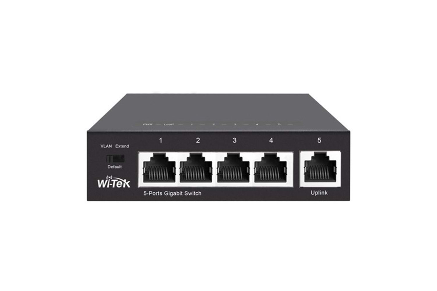 WI-TEK 5GE WI-SG105 GIGABIT 1-Uplink Yönetilemez Switch