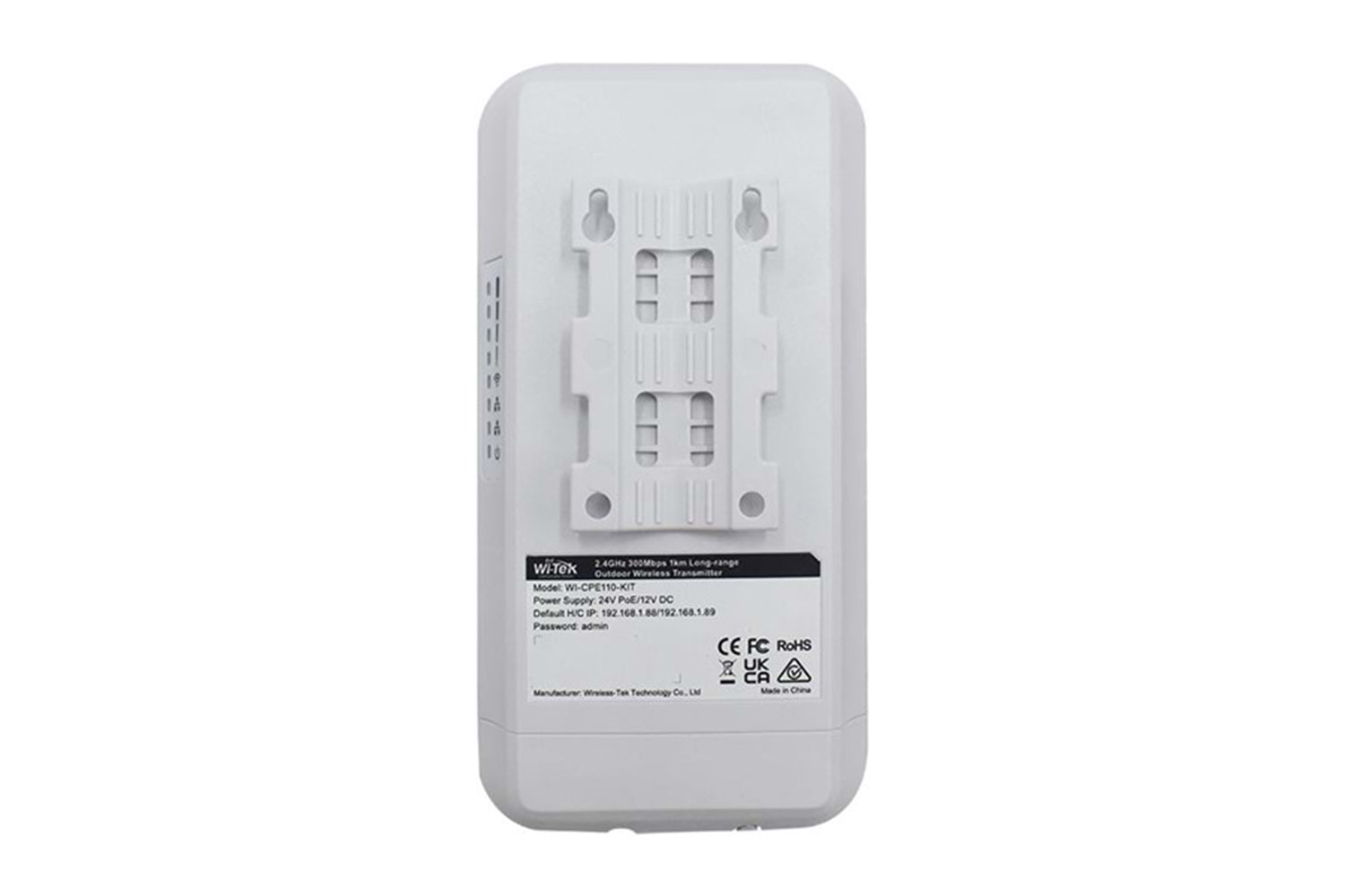 WI-TEK WI-CPE110-KIT 8dbi 300mbps 2.4ghz 1km Harici Access Point 2-li Set