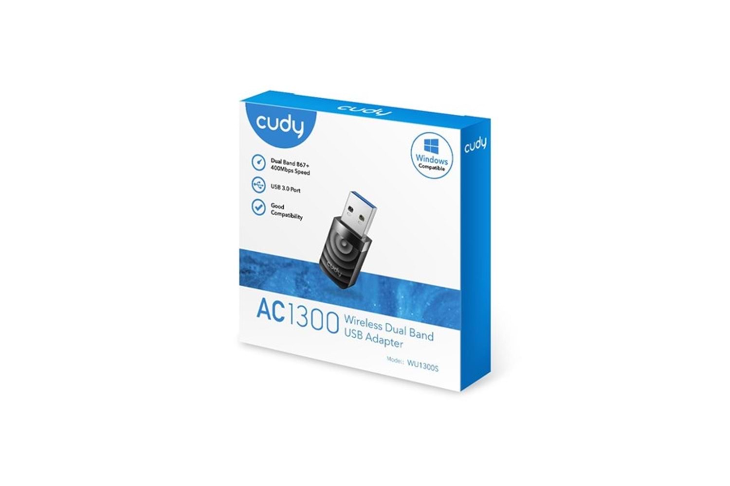 CUDY WU1300S AC1300 USB Kablosuz Adaptör