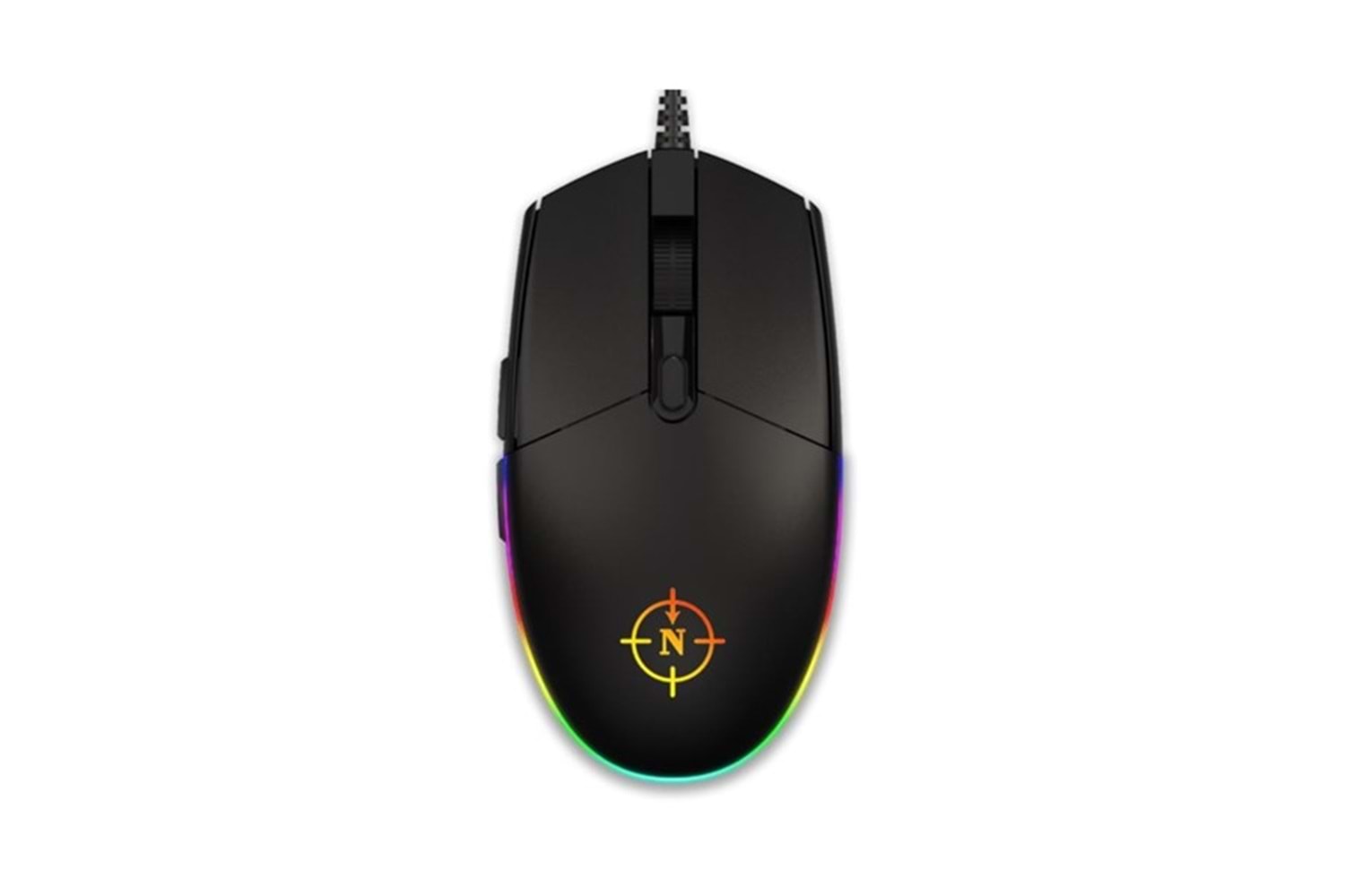NORTH Combat 3200dpi Gaming Siyah Mouse RGB