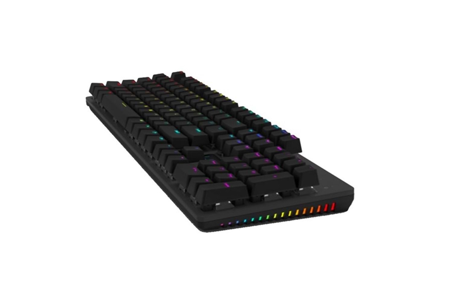 NORTH Shield Q Trk RGB Led / Mekanik Mavi Switch Siyah Gaming Klavye