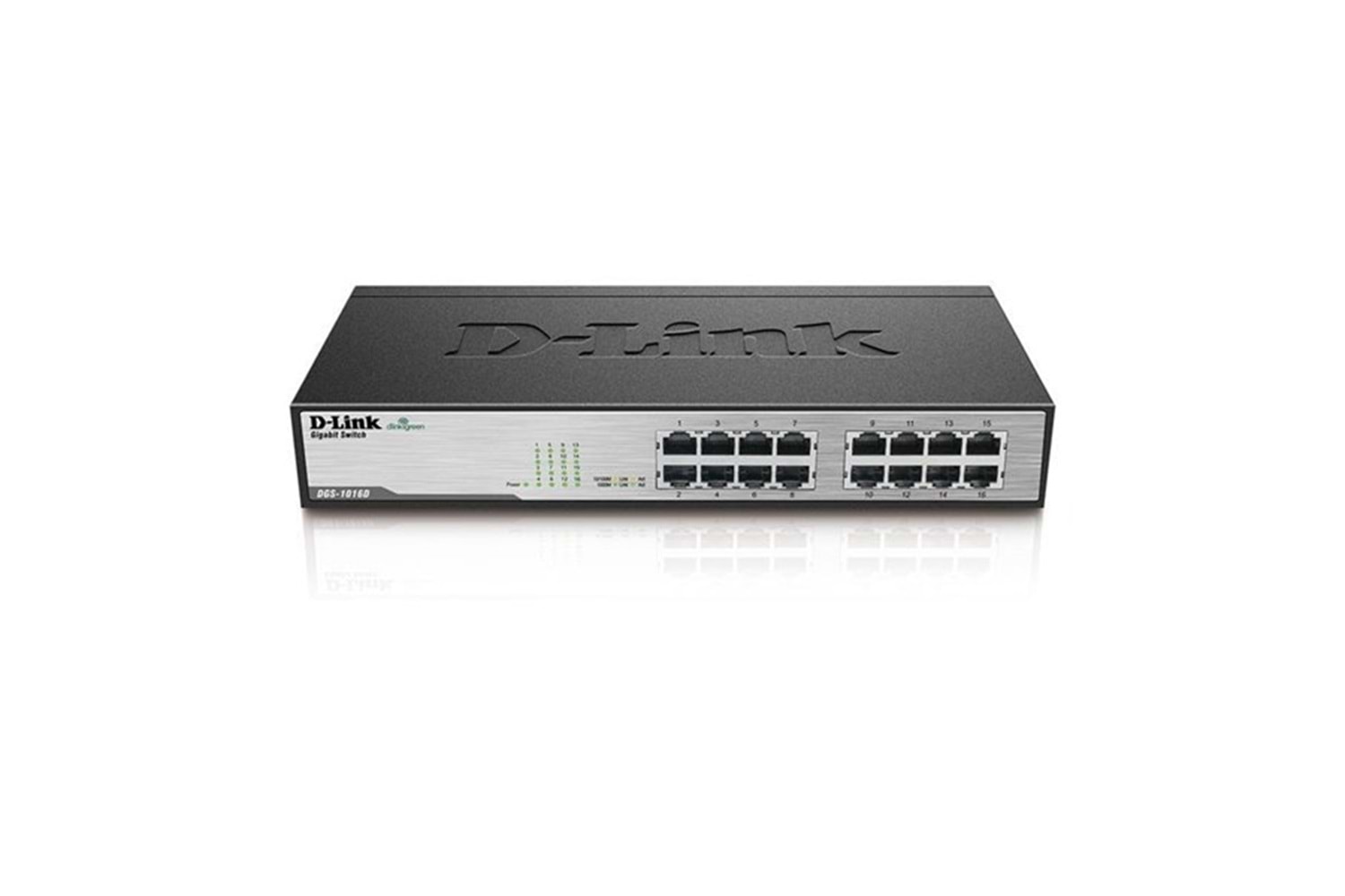 D-LINK 16port DGS-F1016/E GIGABIT Yönetilemez Switch