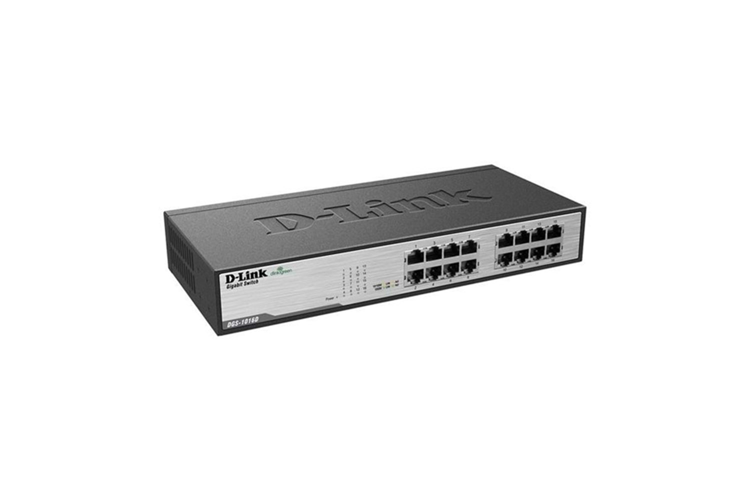 D-LINK 16port DGS-F1016/E GIGABIT Yönetilemez Switch