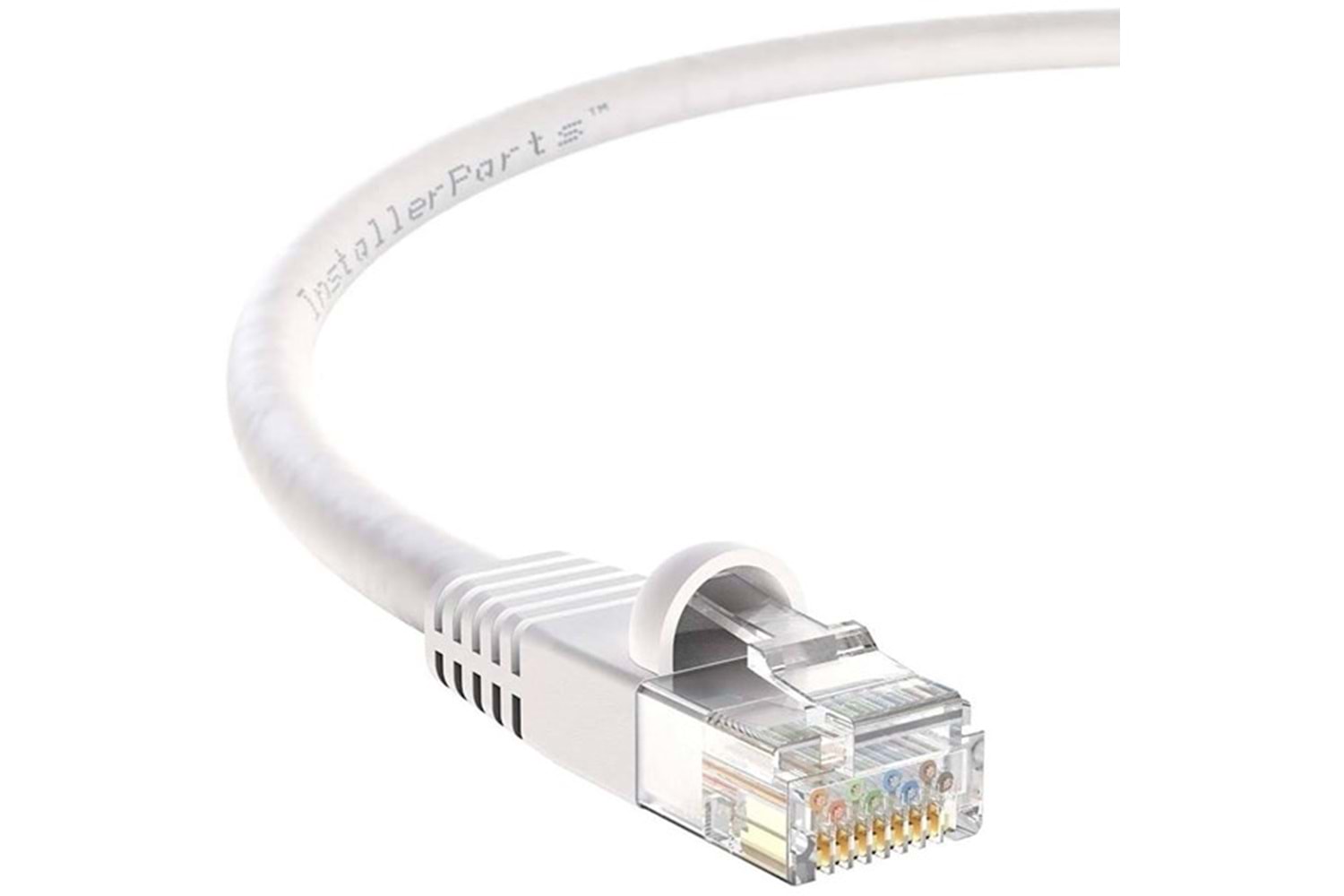 ODS 10m CAT6 Utp LSZH Saf Bakır Beyaz Patch Kablo