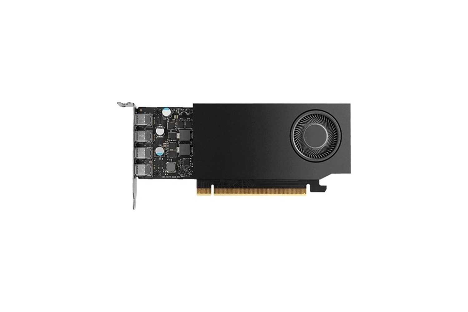 PNY RTX A1000 8GB VCNRTXA1000-SB GDDR6 128bit 4X mDP PCIe 16X v4.0