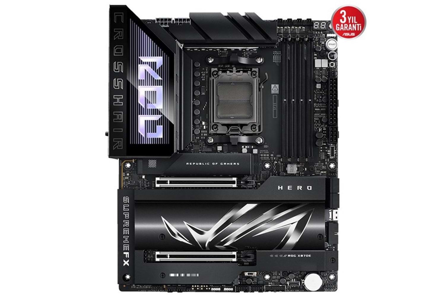 ASUS ROG CROSSHAIR X870E HERO DDR5 HDMI DP PCIE 5.0 AM5 ATX