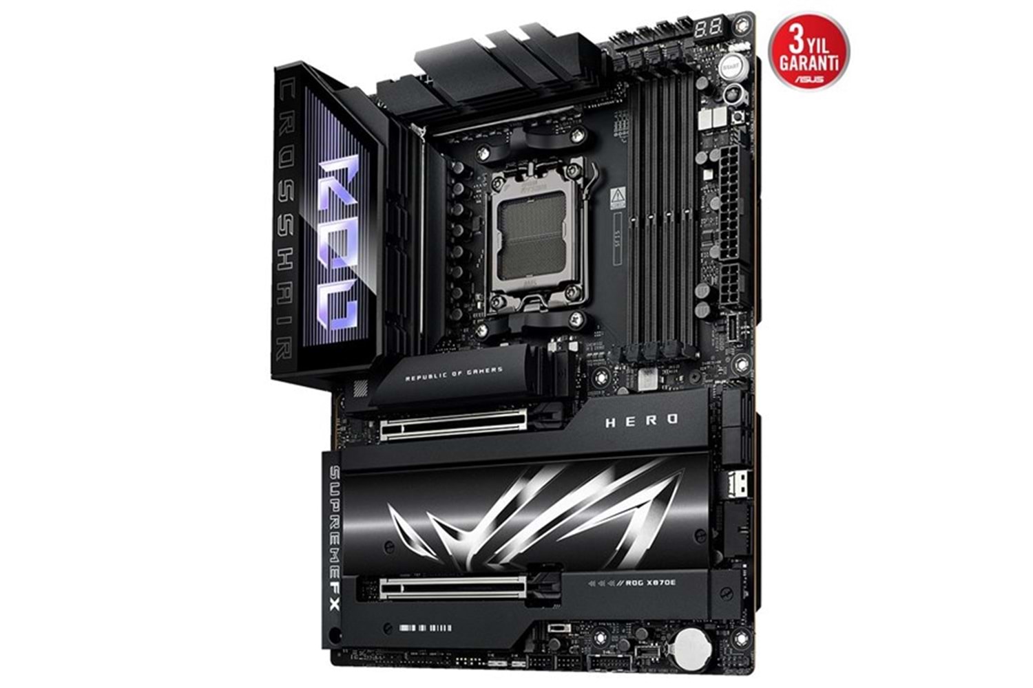 ASUS ROG CROSSHAIR X870E HERO DDR5 HDMI DP PCIE 5.0 AM5 ATX