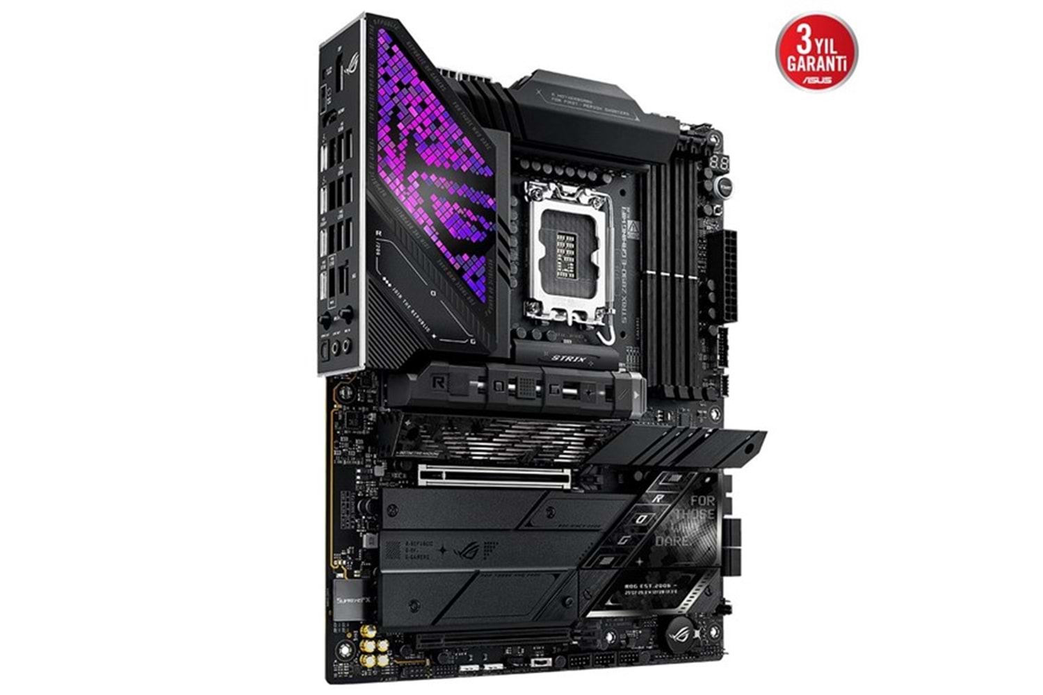 ASUS ROG STRIX Z890-E GAMING WIFI-7 DDR5 THUNDERBOLT-HDMI DP PCIE 5.0 1851p ATX