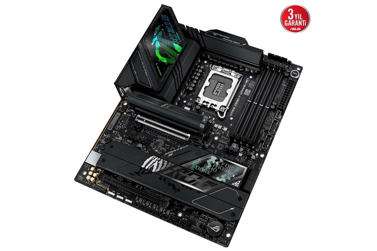 ASUS ROG STRIX Z890-F GAMING WIFI-7 DDR5 THUNDERBOLT-HDMI DP PCIE 5.0 1851p ATX