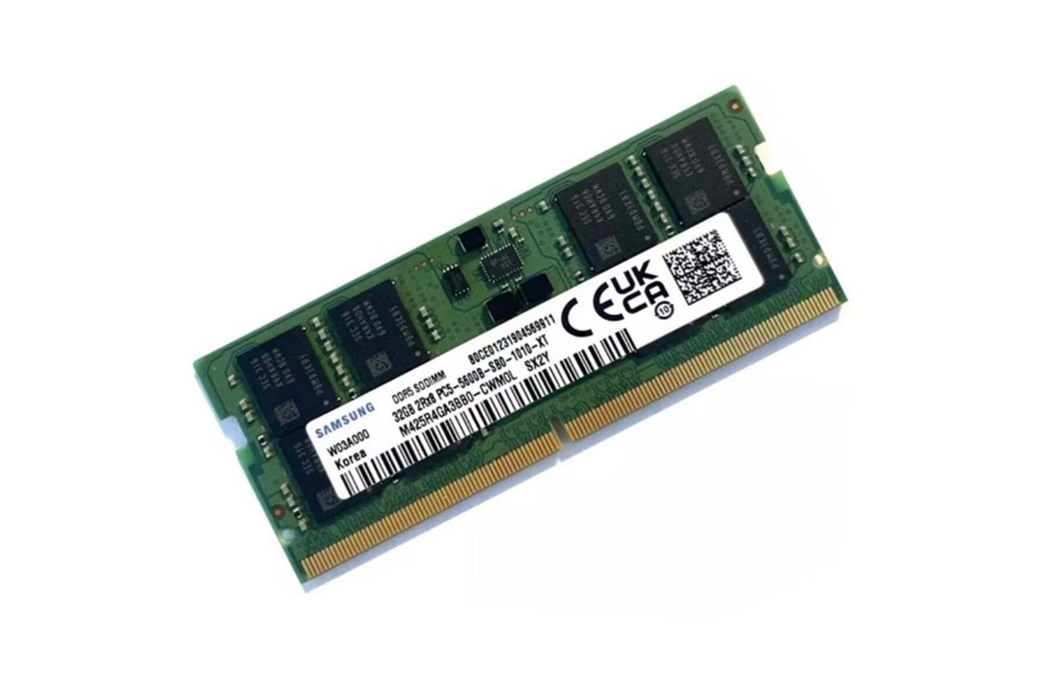 SAMSUNG 32GB DDR5 5600MHZ NOTEBOOK RAM VALUE M425R4GA3BB0-CWM