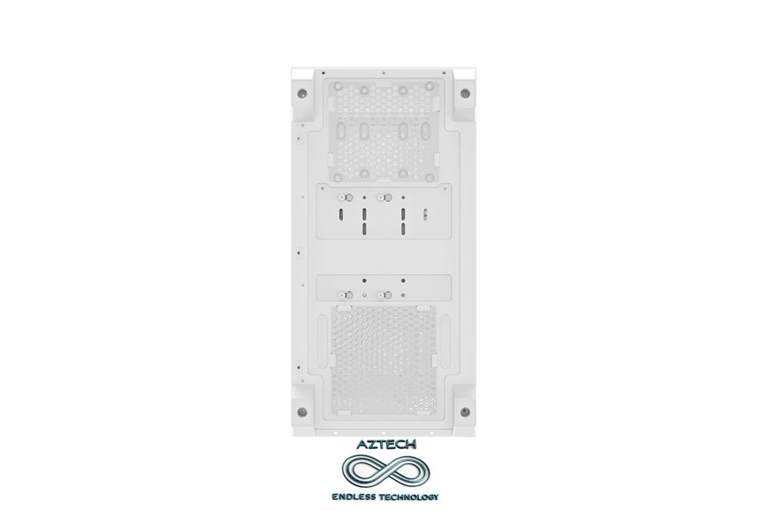 AZTECH AZT101 W Gaming Mid-Tower PC Kasası Beyaz