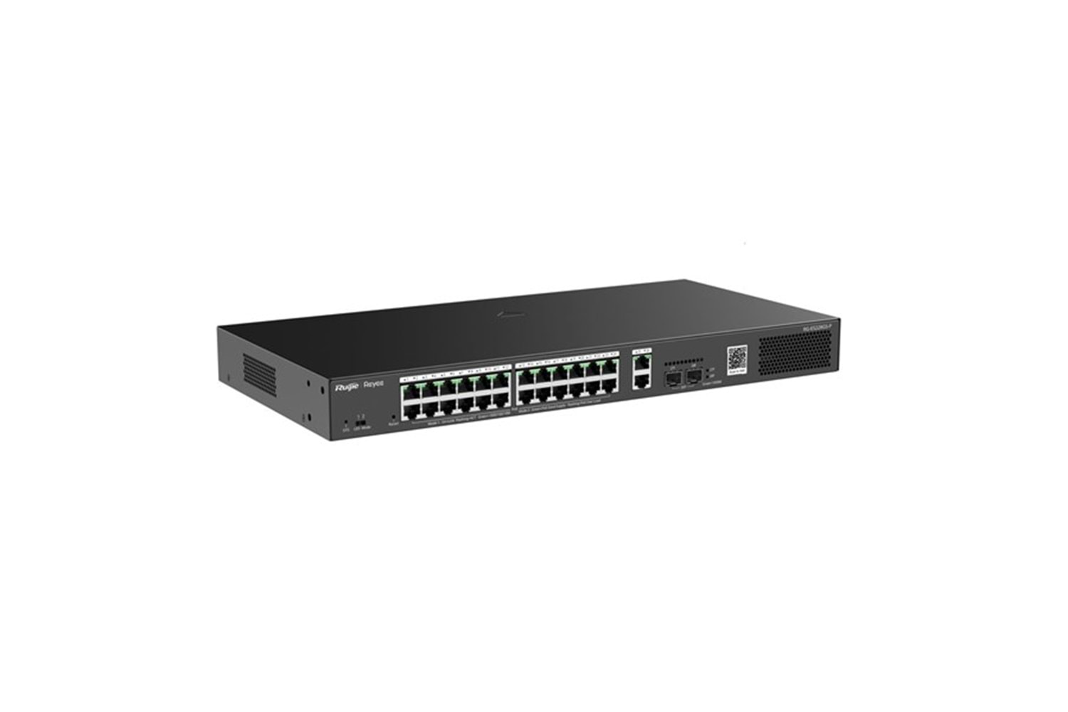 RUIJIE 24port 370w FULL PoE RG-ES228GS-P GIGABIT 2-FSP 2-Uplink Yönetilebilir Switch