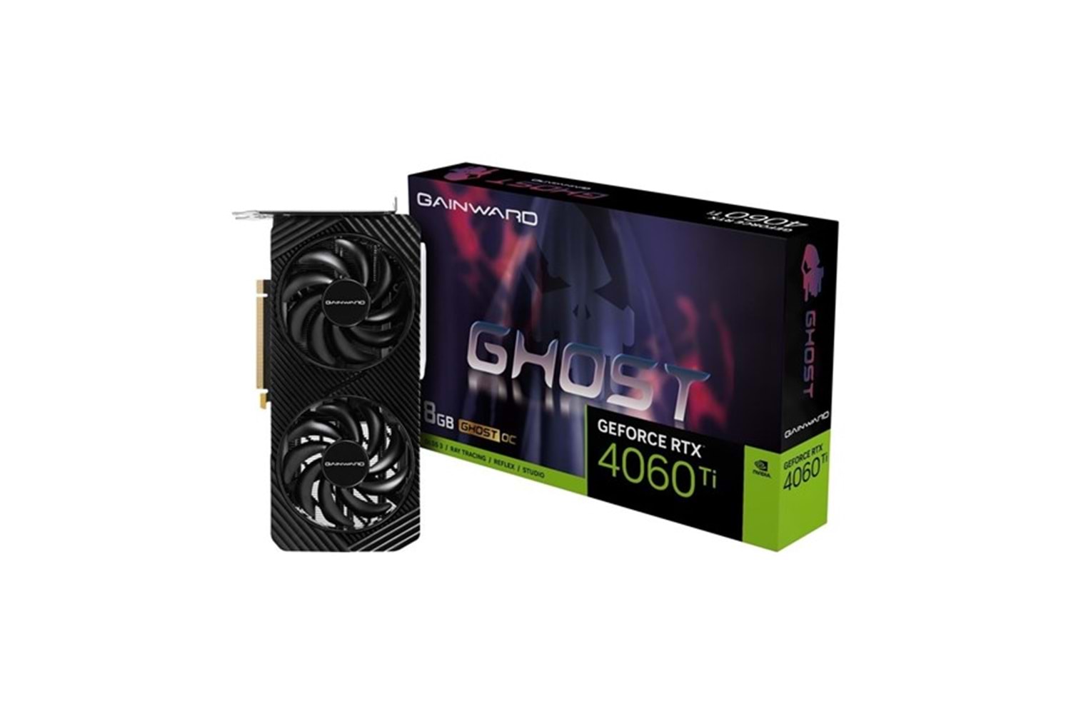 GAINWARD RTX4060TI 8GB GHOST OC GDDR6 128bit HDMI DP PCIe 4.0