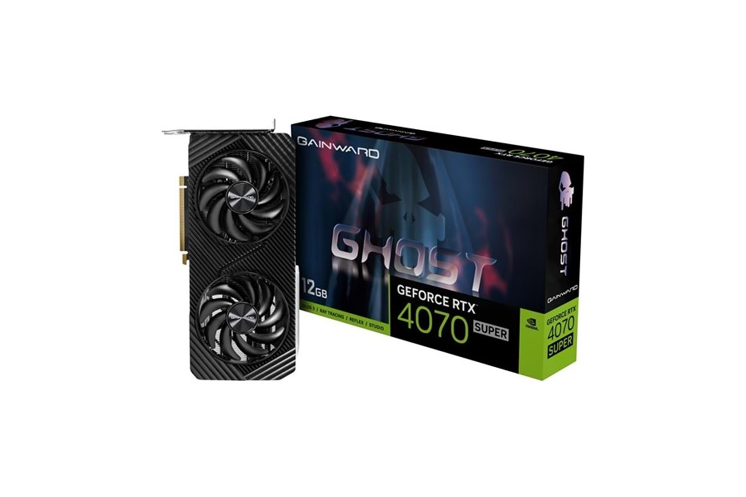 GAINWARD RTX4070 SUPER 12GB GHOST GDDR6X 192bit HDMI DP PCIe 4.0
