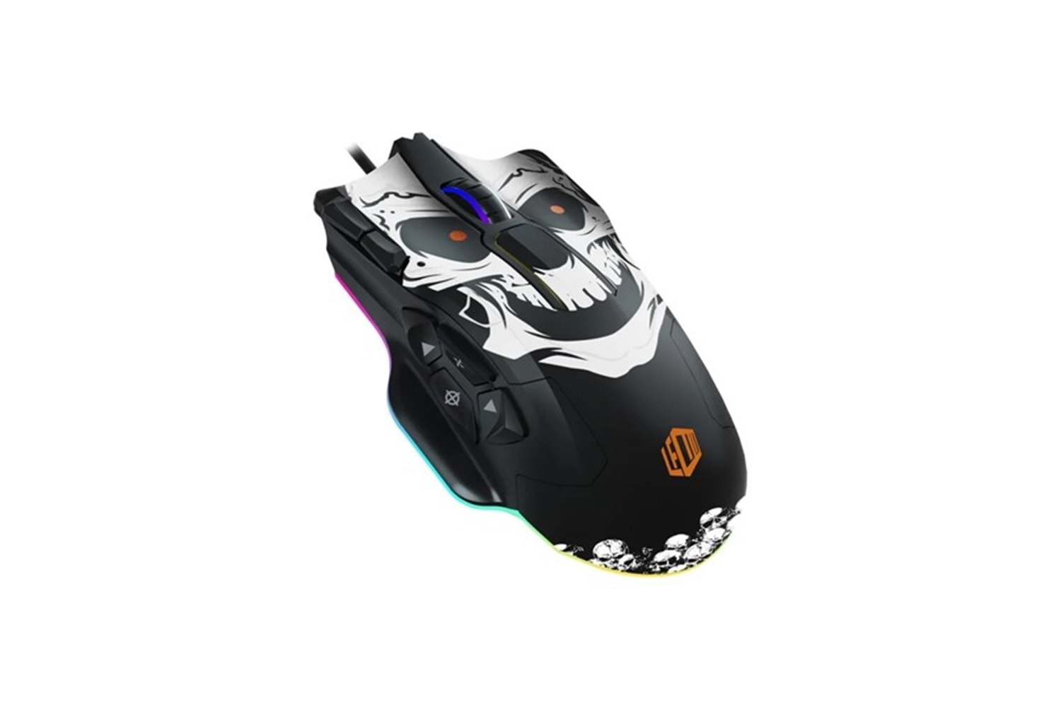 LENOVO LECOO MG1102 USB RGB Led Aydınlatmalı 8200dpi Mouse Pad Hediyeli Gaming Optic Siyah Mouse
