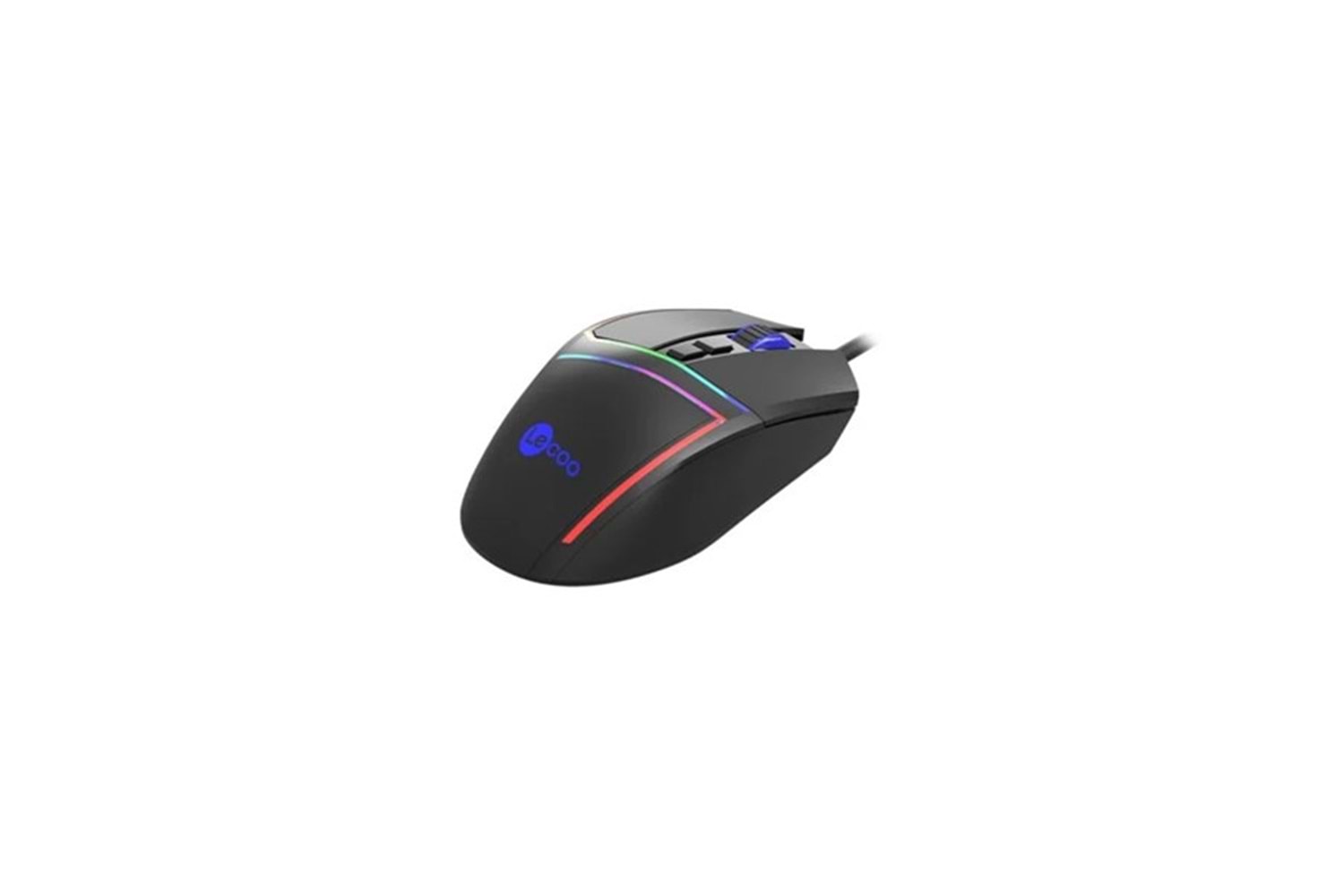 LENOVO LECOO MS106 USB RGB Led Aydınlatmalı 3200dpi Gaming Optic Siyah Mouse