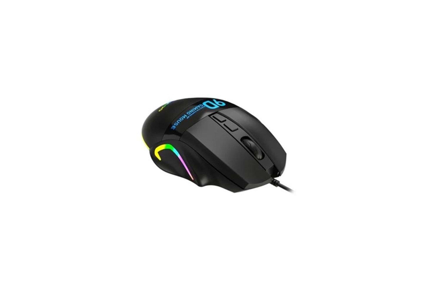 LENOVO LECOO MS130 USB RGB Led Aydınlatmalı 7200dpi Gaming Optic Siyah Mouse