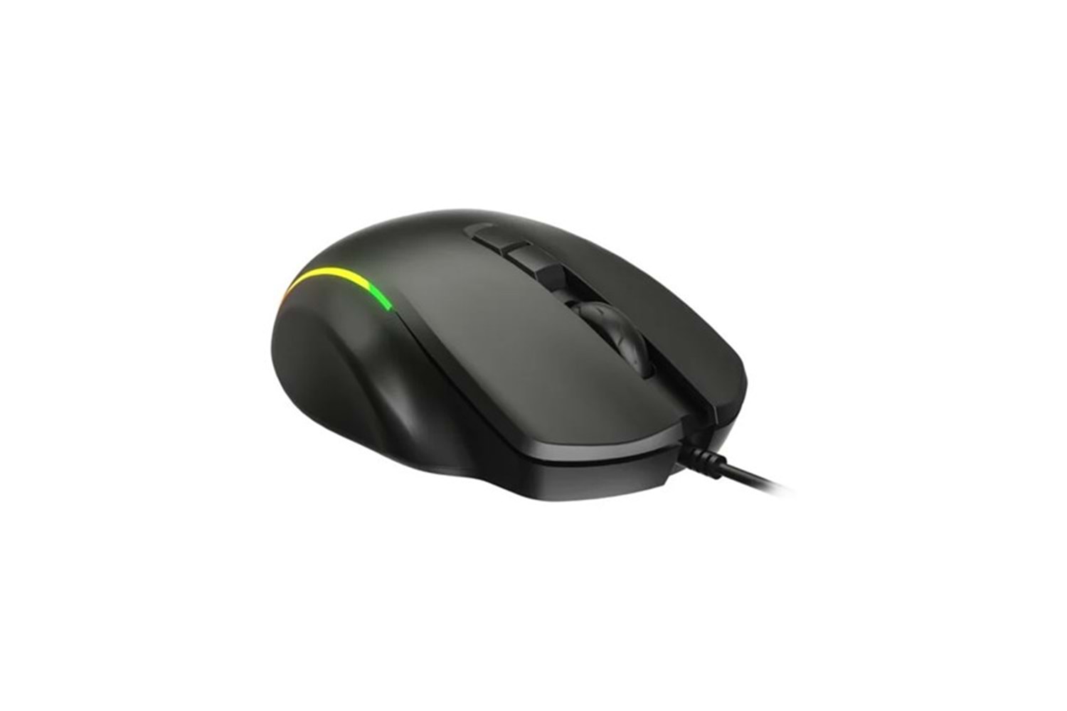 LENOVO LECOO MS140 USB RGB Led Aydınlatmalı 6400dpi Gaming Optic Siyah Mouse