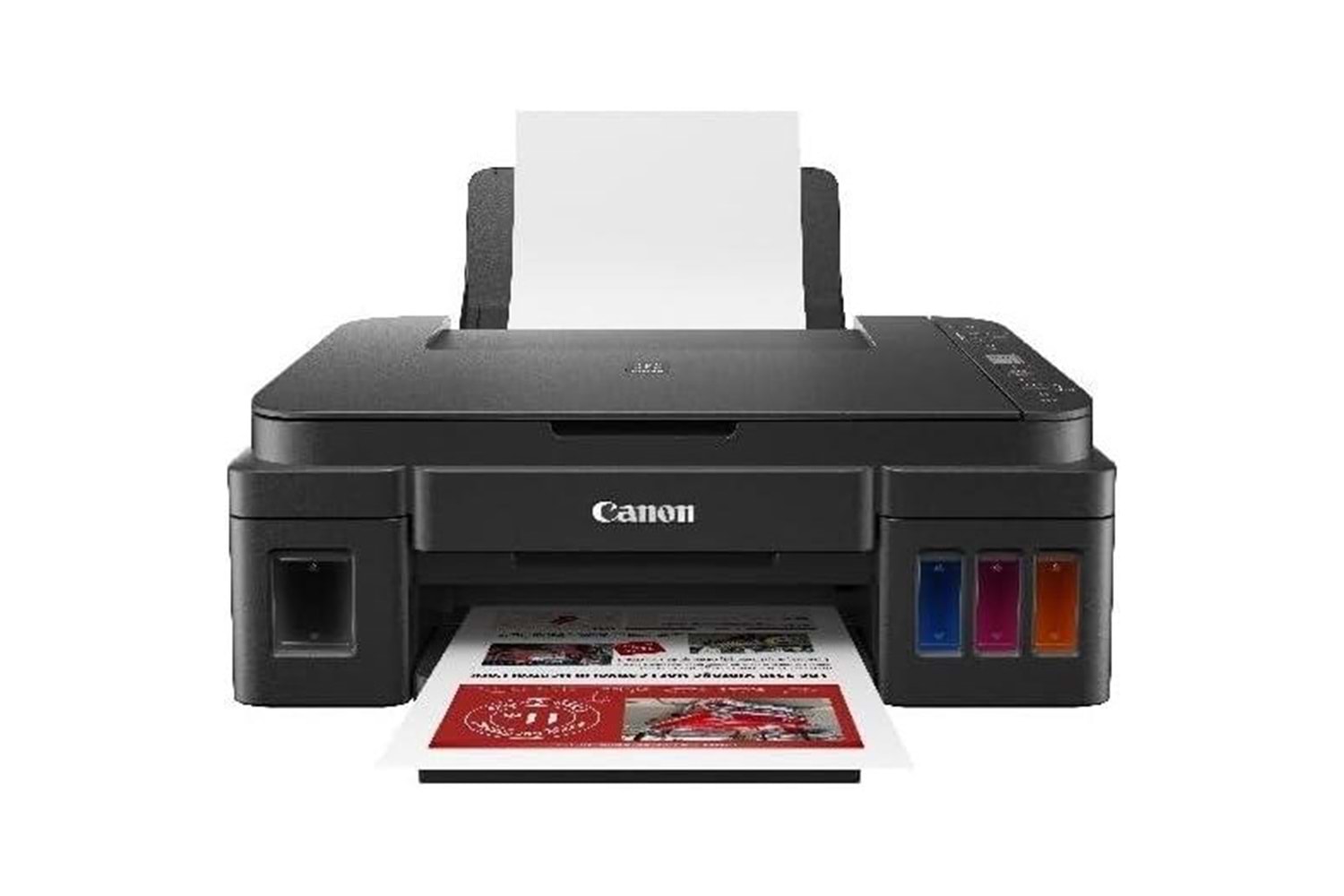 CANON A4 Renkli PIXMA G3416 Çok Fonksiyonlu Tanklı Yazıcı Tarayıcı Fotokopi USB 2.0,Kablosuz