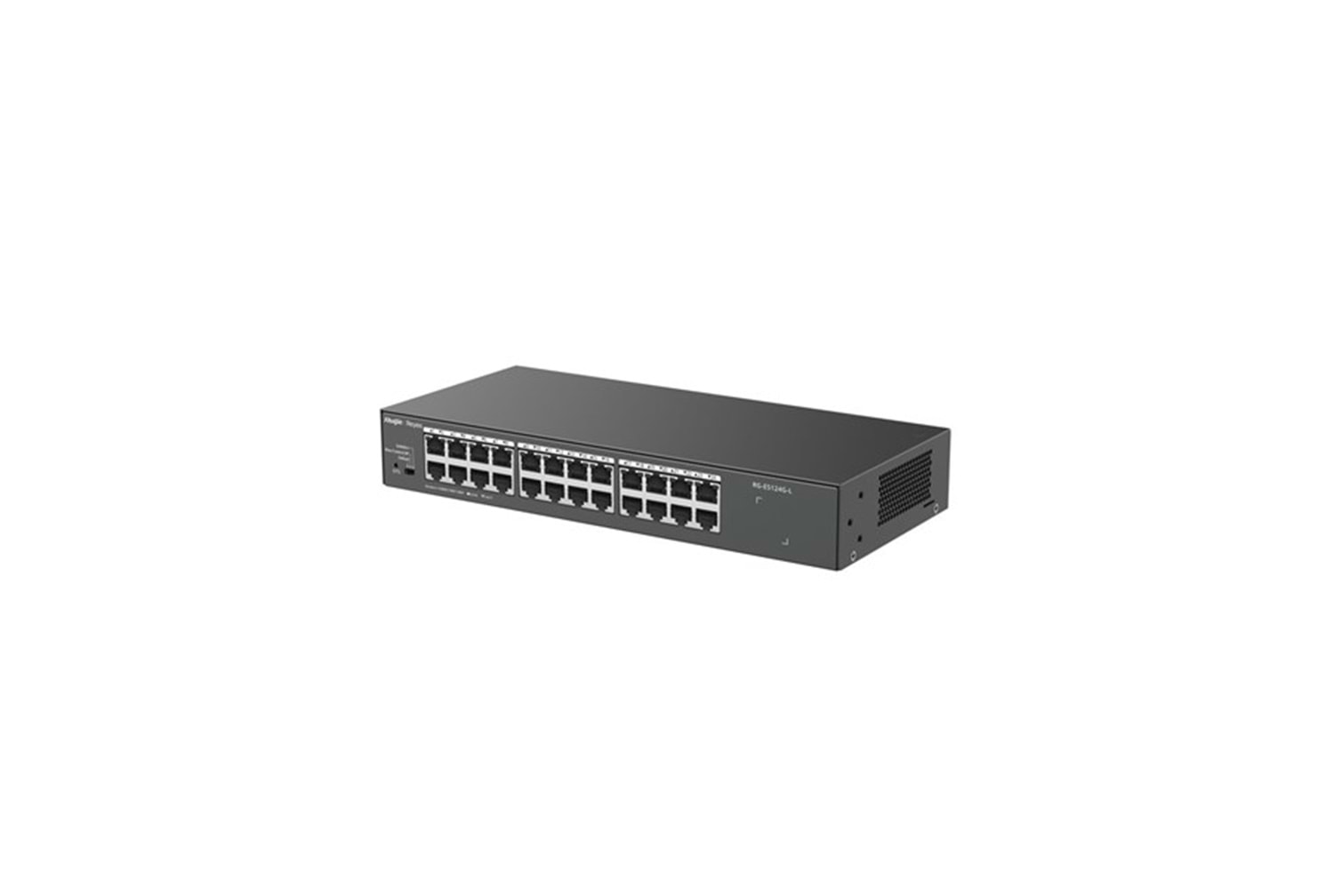 RUIJIE 24port REYEE RG-ES124G-L GIGABIT Yönetilemez Switch Çelik Kasa