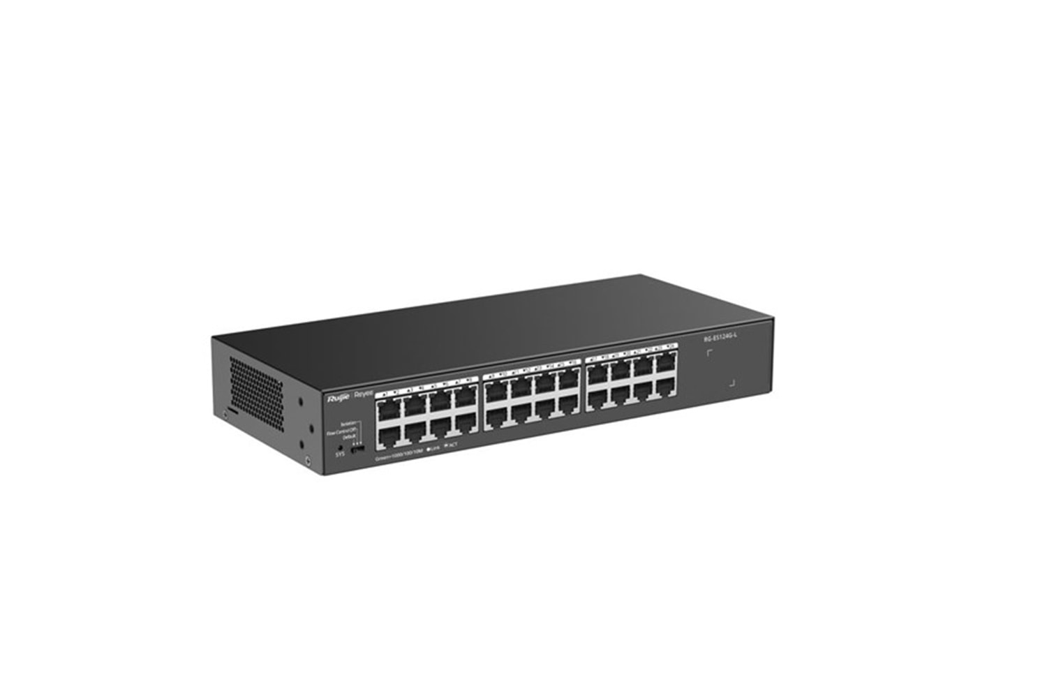 RUIJIE 24port REYEE RG-ES124G-L GIGABIT Yönetilemez Switch Çelik Kasa