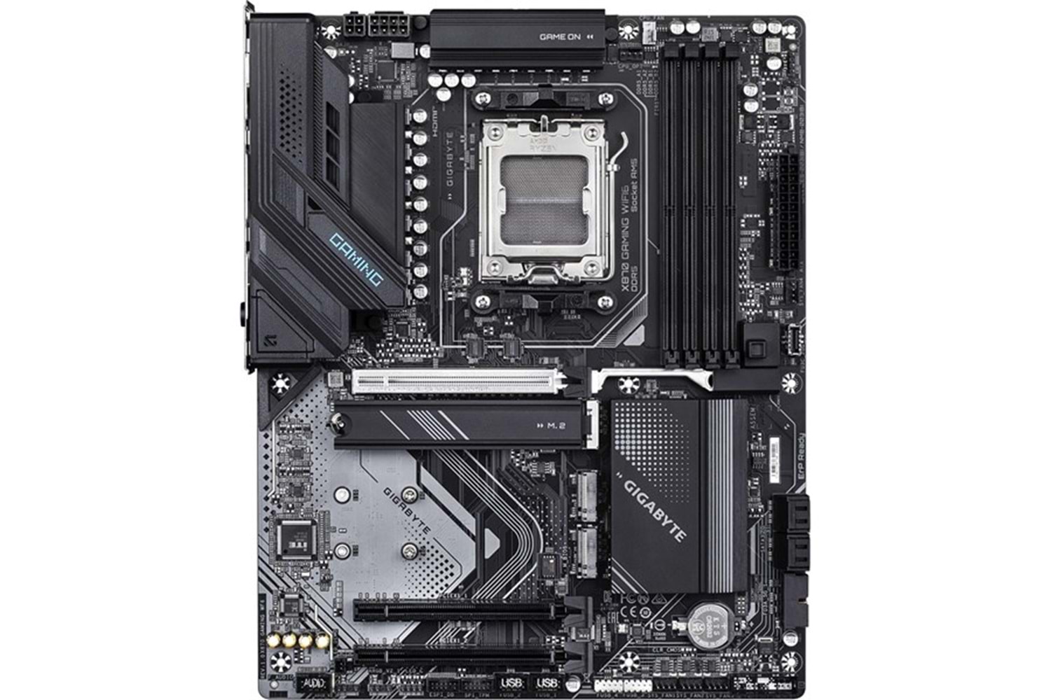 GIGABYTE X870 GAMING WIFI-6 DDR5 HDMI DP PCIe 16X v5.0 AM5 ATX