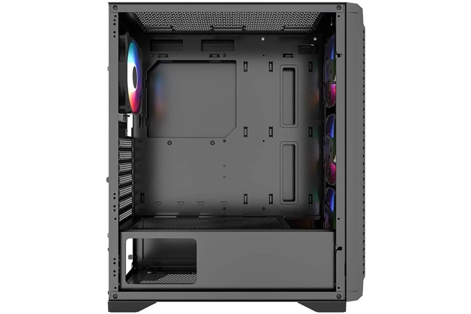 POWERBOOST 600W 80+ PB-PS5847B Gaming Mid-Tower PC Kasası