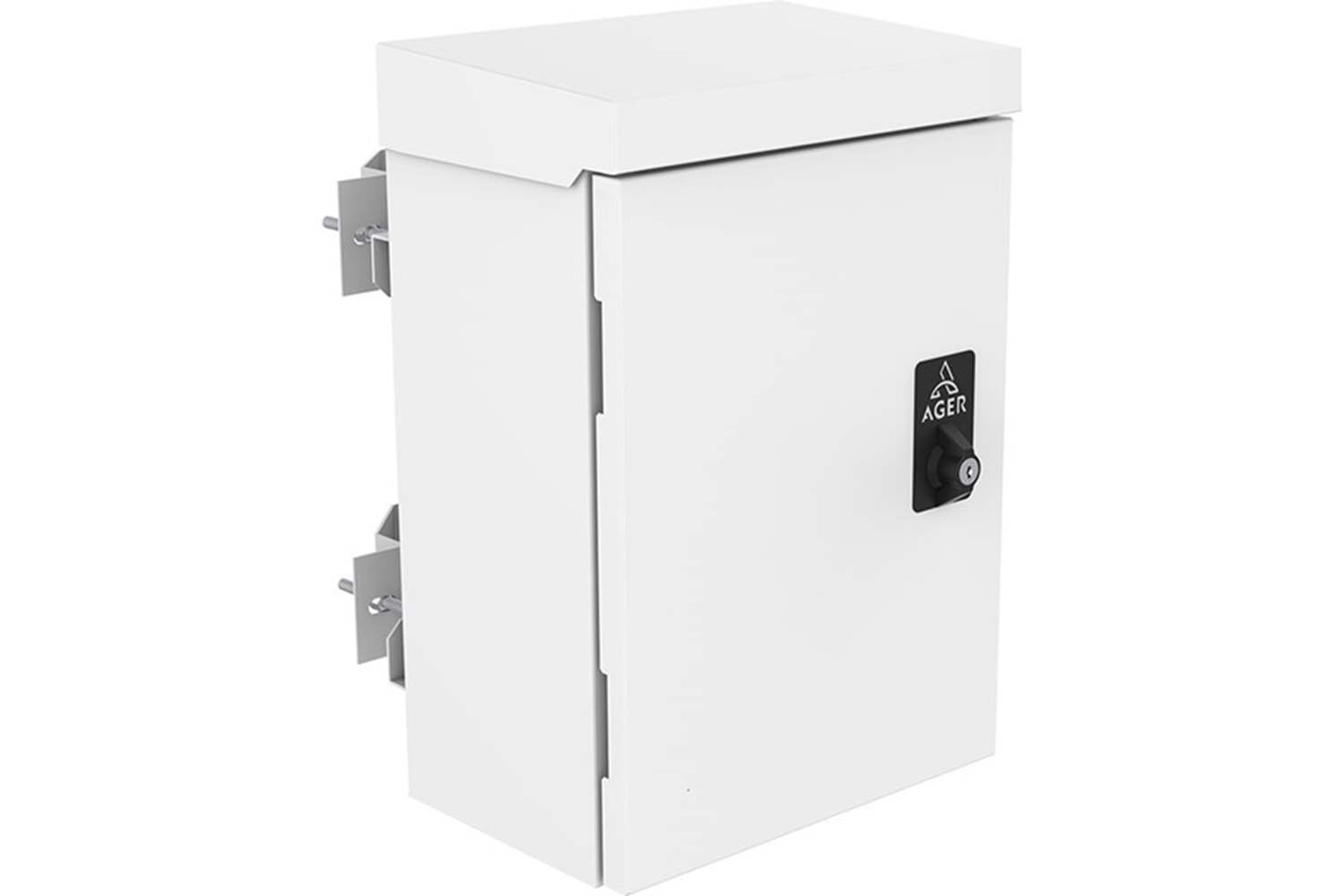 AGER 300x400x250mm Mobese Dış Ortam Direk Tipi Kabinet Fansız AG-MB304025B2