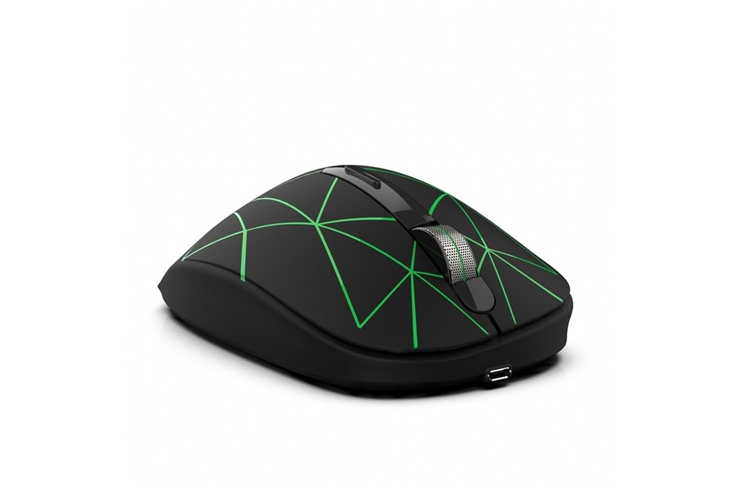 INCA IWM-051T Kablosuz Led Aydınlatmalı Sessiz Şarjlı 1600dpi Gaming Optic Siyah Mouse