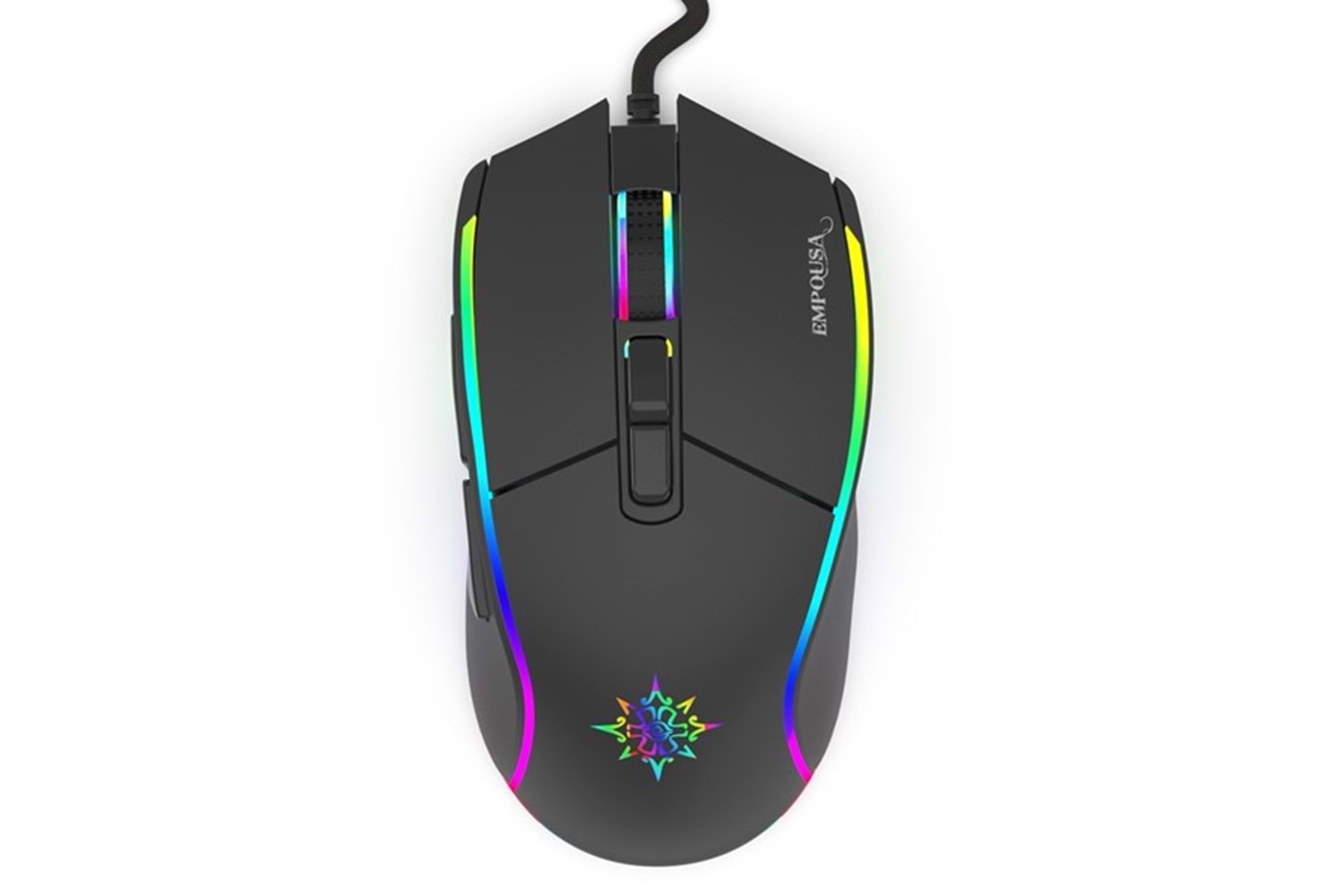 INCA IMG-GT16 USB RGB Led Aydınlatmalı 6400dpi Gaming Optic Siyah Mouse