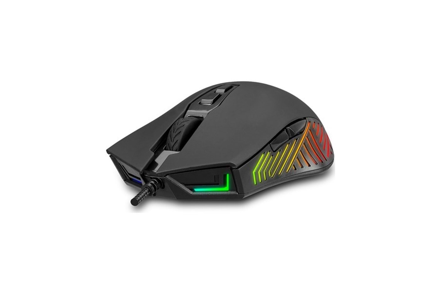 INCA IMG-GT17 USB RGB Led Aydınlatmalı 6400dpi Gaming Optic Siyah Mouse