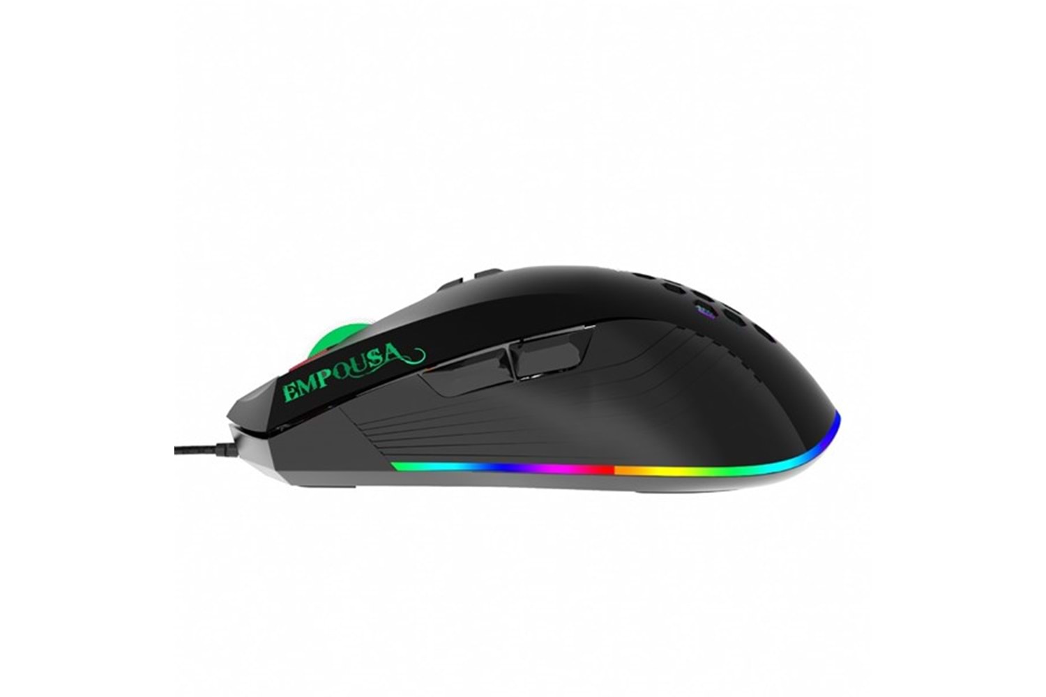 INCA IMG-047T USB RGB Led Aydınlatmalı 7200dpi Gaming Optic Siyah Mouse